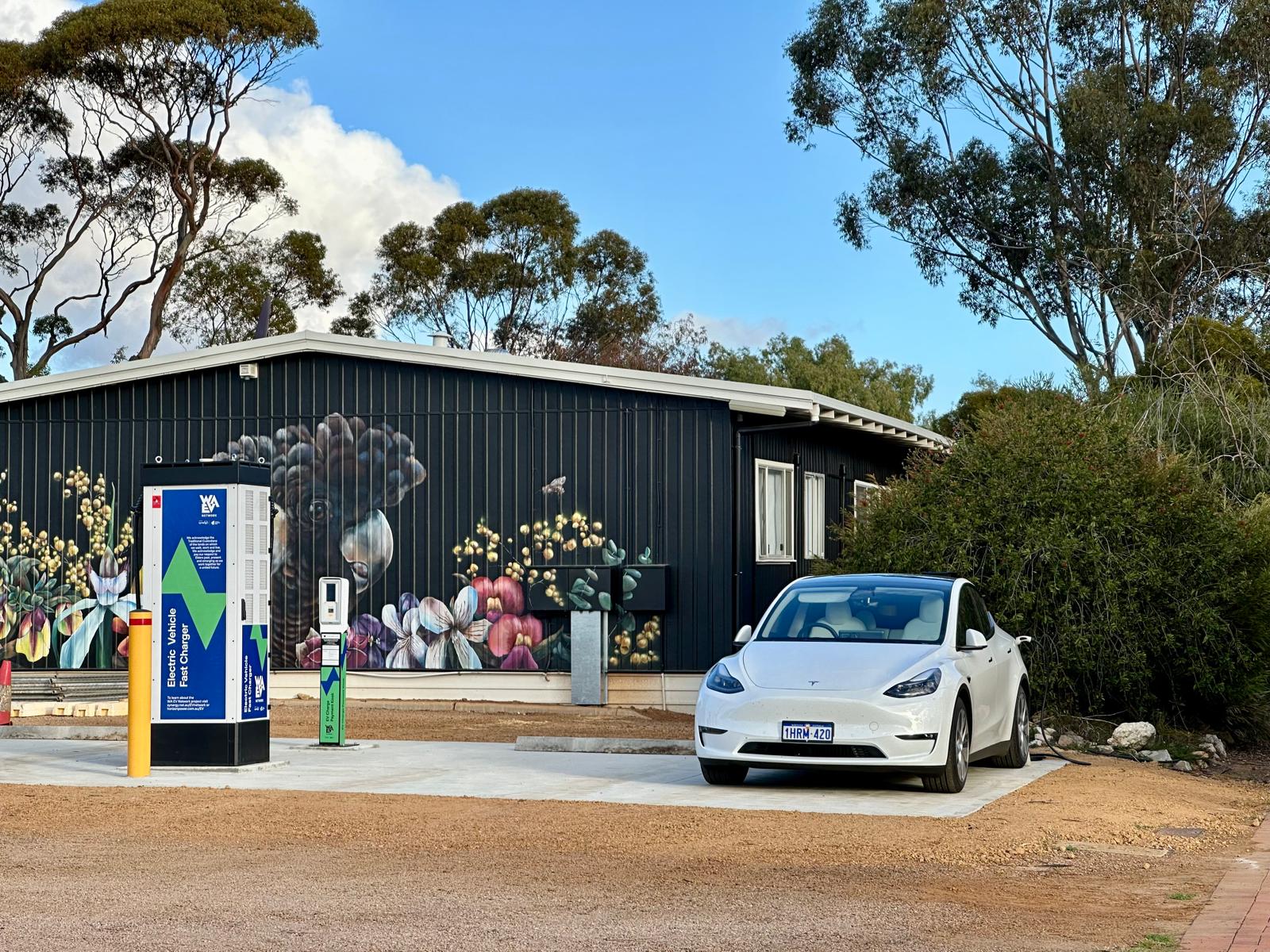 WA EV Network charger now available at Ravensthorpe